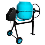 betoniera detoolz 180l, 1000w, cu roti si coroana de fonta