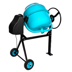 betoniera detoolz 180l, 1000w, cu roti si coroana de fonta