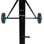 betoniera detoolz 180l, 1000w, cu roti si coroana de fonta