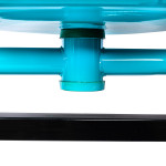 betoniera detoolz 180l, 1000w, cu roti si coroana de fonta