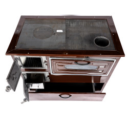 soba pe lemne 9kw grand fantazia, cos dreapta