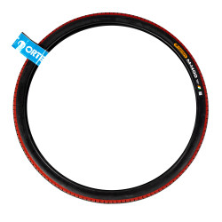 anvelopa bicicleta negru/rosu 28x1.75 m-1400 (47-622)