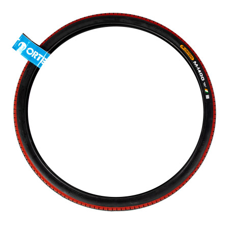 anvelopa bicicleta negru/rosu 28x1.75 m-1400 (47-622)