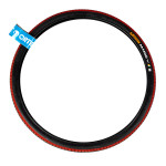 anvelopa bicicleta negru/rosu 28x1.75 m-1400 (47-622)