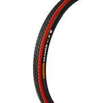 anvelopa bicicleta negru/rosu 28x1.75 m-1400 (47-622)