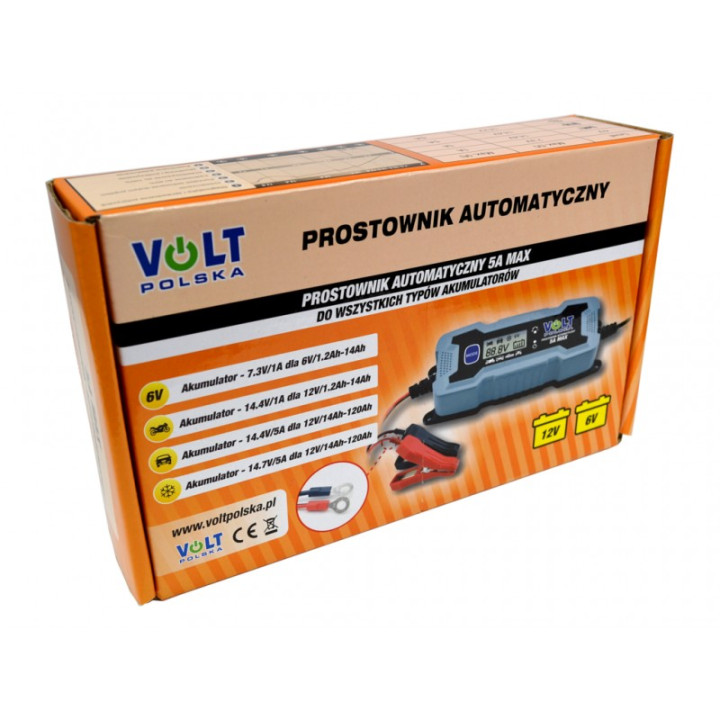 Resigilate, Resigilat - redresor 5A cu afisaj LCD pentru încărcarea acumulatorilor auto 6V și 12V -2, dioda.ro