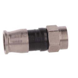 Conectori, Mufă F tată drept 75Ω RG59 crimpare pe cablu -7, dioda.ro