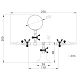 Instrumente Inspectie, Mana de ajutor cu lupa NAR0044 ZD-10D -12, dioda.ro