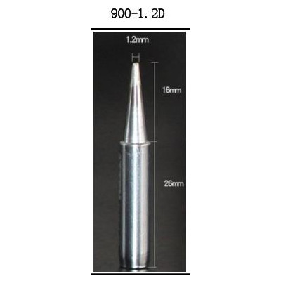 Accesorii Bakon, Varf de rezerva 900-1.2D piesa de schimb pentru statiile Bakon BK701D SBK936D+ -2, dioda.ro