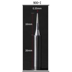 Vârfuri, rezistente, letconuri, duze aer cald, Varf  de rezerva 900-I  Compatibile pentru BK701D SBK936D+ -1, dioda.ro