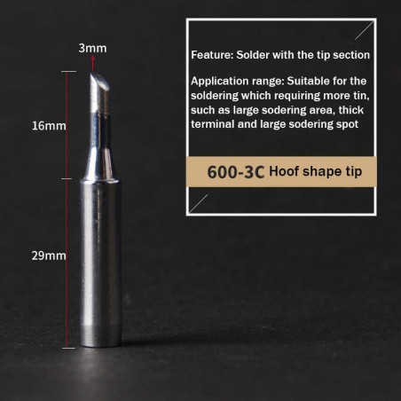 Varf de rezerva 600-3C pentru statiile service Bakon BK881 BK90 BK60