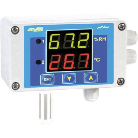 Regulator de umiditate şi temperatură,alim. 24VAC/DC AR247-S2
