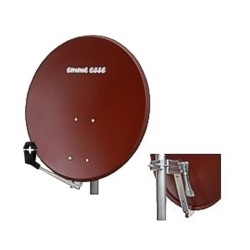 Antena parabolică 80FE Emme Esse roșie
