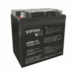 Baterie sigilată cu plumb acid 12V 55Ah VIPOW Acumulatori de plumb, Baterie sigilată cu plumb acid 12V 55Ah VIPOW -1, dioda.ro