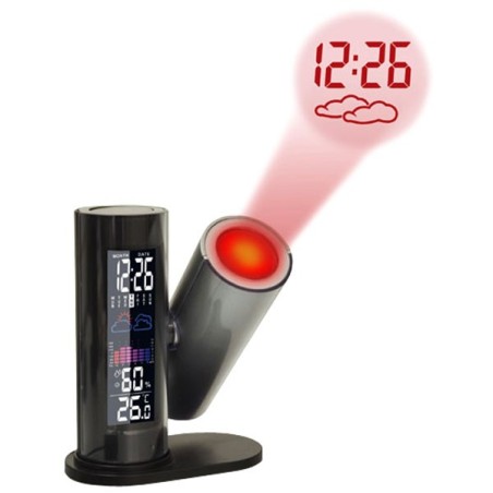 Clocuri de alarmă, Ceas cu alarmă proiecție TECHNO LINE WT 514 cu prognoza meteo -1, dioda.ro