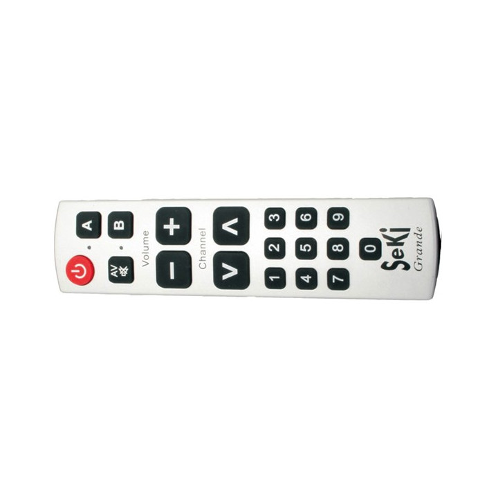 Șoferi pentru seniori, Telecomandă SEKI GRANDE argintiu pentru seniori - universal - butoane mari -1, dioda.ro