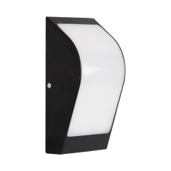 aplica onder led 12w ip54, negru, erste