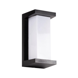 aplica tanor led 18w ip54, negru, erste