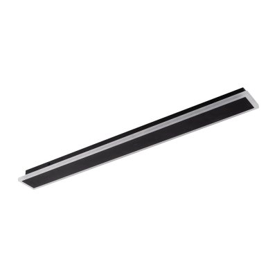 aplica liniar led 18w 4000k ip65, negru, erste