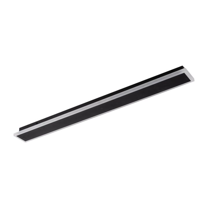 aplica liniar led 18w 4000k ip65, negru, erste
