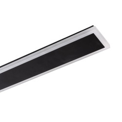 aplica liniar led 18w 4000k ip65, negru, erste