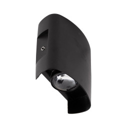 aplica monty led 2x2w 3000k ip54, negru, erste