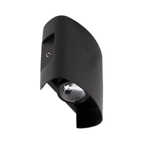 aplica monty led 2x2w 3000k ip54, negru, erste