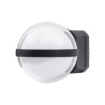 aplica nisa led 13w 6000k ip65, negru, erste aplica nisa led 13w 6000k ip65, negru, erste