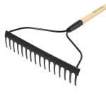grebla 16 dinti, maner lemn, 1500mm grebla 16 dinti, maner lemn, 1500mm