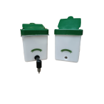 set 2buc adapator iepuri cu rezervor 0.5l