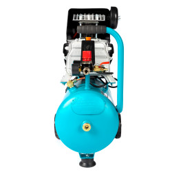 compresor detoolz 24l cu ulei, 1500 w, debit 160l/min, 8 bar, 2 prize de aer