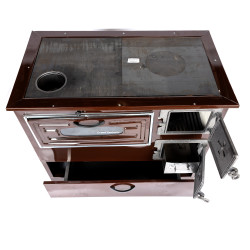 soba pe lemne 9kw grand fantazia, cos stanga