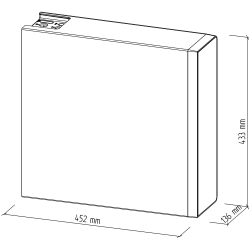 CROSS90 filtru de osmoză inversă cu debit direct