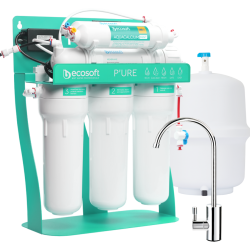 PURE AquaCalcium Mint reverse osmosis filter with pump