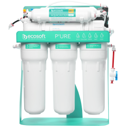 PURE AquaCalcium Mint reverse osmosis filter with pump