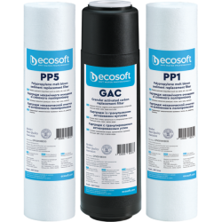 Set standard de 3 filtre de schimb PP5-GAC-PP1