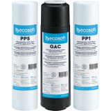 Set standard de 3 filtre de schimb PP5-GAC-PP1