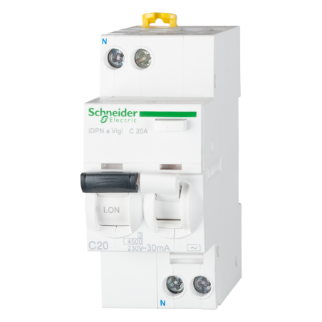 intrerupator diferential 20a 1p+n c 30ma