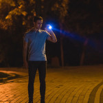 lanterna led 10w aluminiu cu incarcare usb tip c