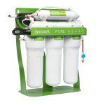 Filtru de osmoză inversă PURE Balance pe suport metalic cu pompă Filtru de osmoză inversă PURE Balance pe suport metalic cu pompă
