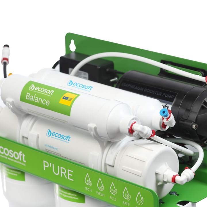 ecosoft p'ure balance ro filterwith pumptariff number 8421210090country of origin ua
