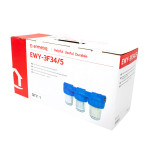 filtru apa triplu cu sita/carbune/bumbac 3x3/4x5 ff