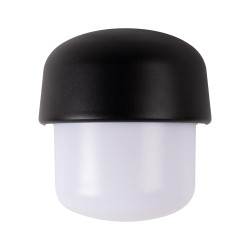 aplica bastet led 12w ip54, negru, erste