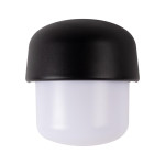 aplica bastet led 12w ip54, negru, erste