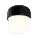 aplica bastet led 12w ip54, negru, erste