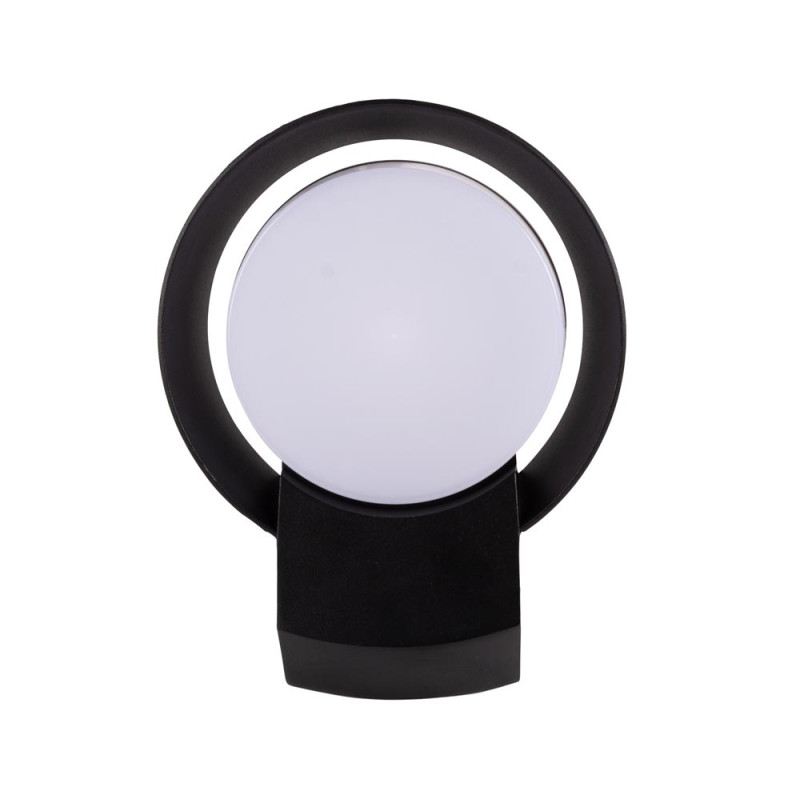 aplica hathor led 16w ip54, negru, erste