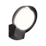 aplica hathor led 16w ip54, negru, erste