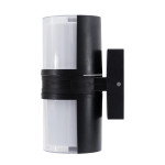 aplica edon led 18w 4000k ip65, negru, erste