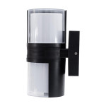 aplica edon led 18w 4000k ip65, negru, erste