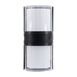 aplica edon led 18w 4000k ip65, negru, erste